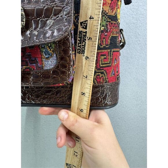 Laurel Burch Womens Multicolor Cat Faces Travel Cosmetic Makeup Train Case - Picture 11 of 12